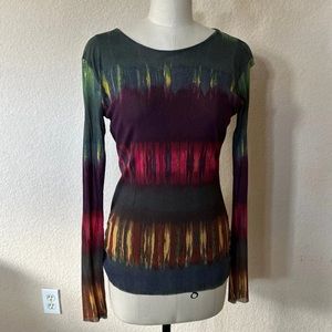 Petit Pois by Viviana G Abstract Top Large